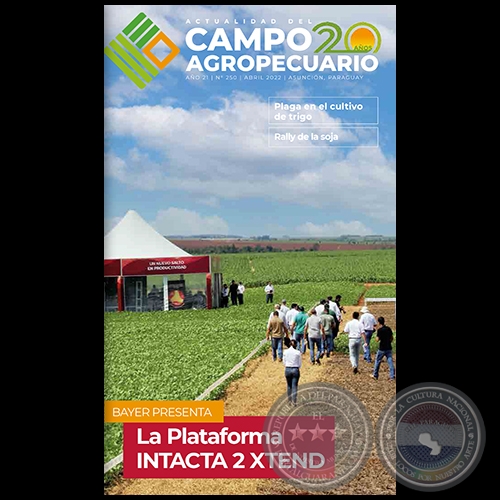 CAMPO AGROPECUARIO - AÑO 21 - NÚMERO 250 - ABRIL 2022 - REVISTA DIGITAL